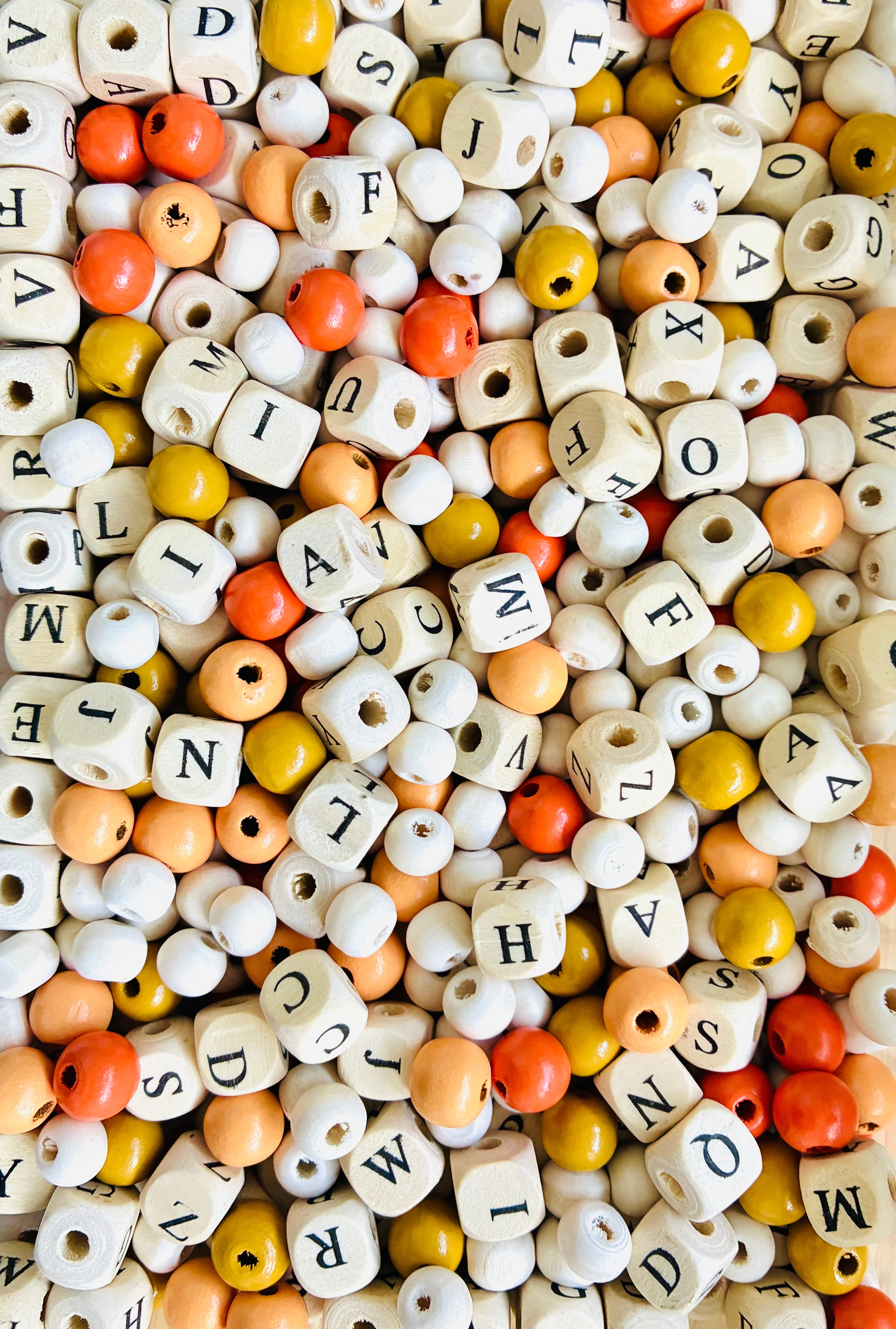 Alphabet Soup Bead Mix
