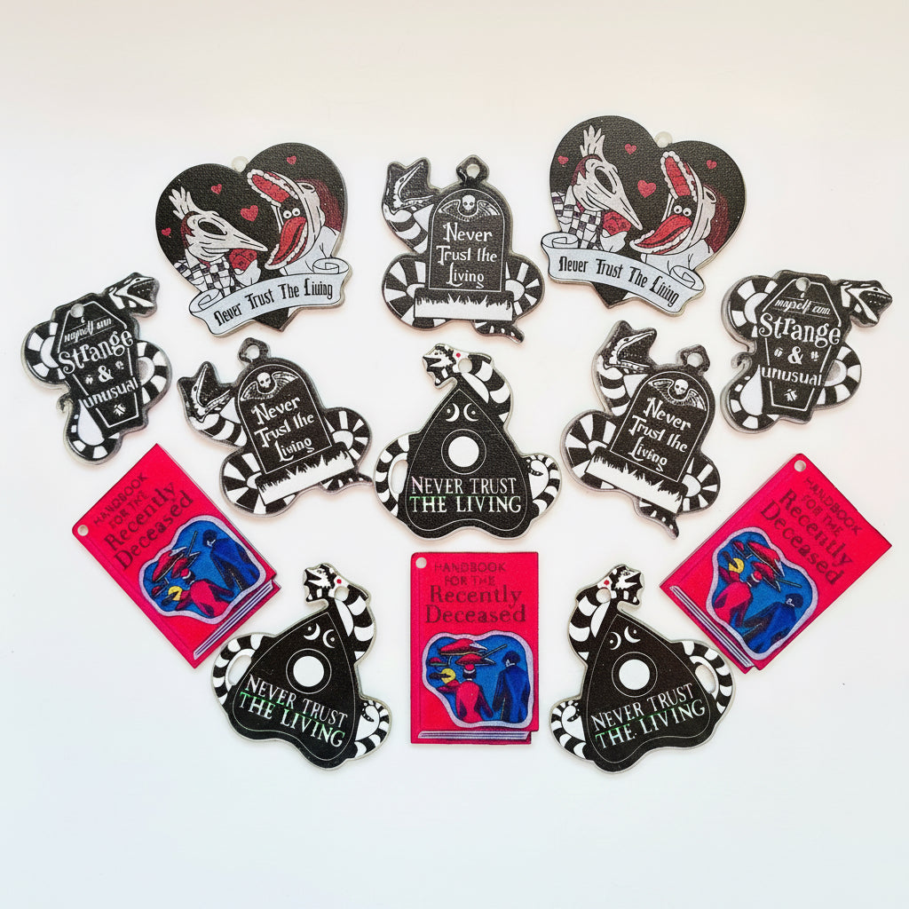 BeetleJuice BeetleJuice BeetleJuice Acrylic Pendant Mix