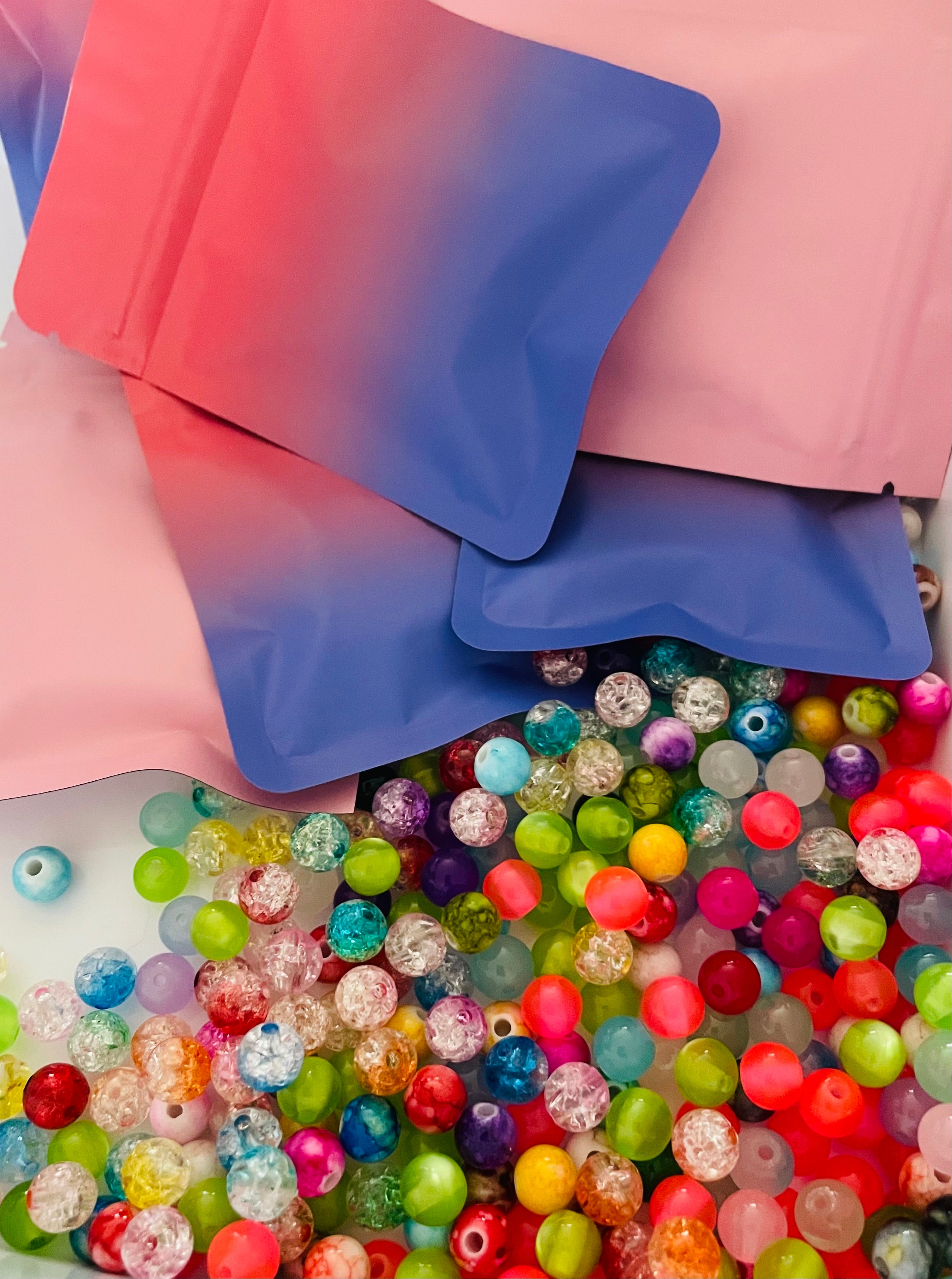 Glass Bead Blind Bags