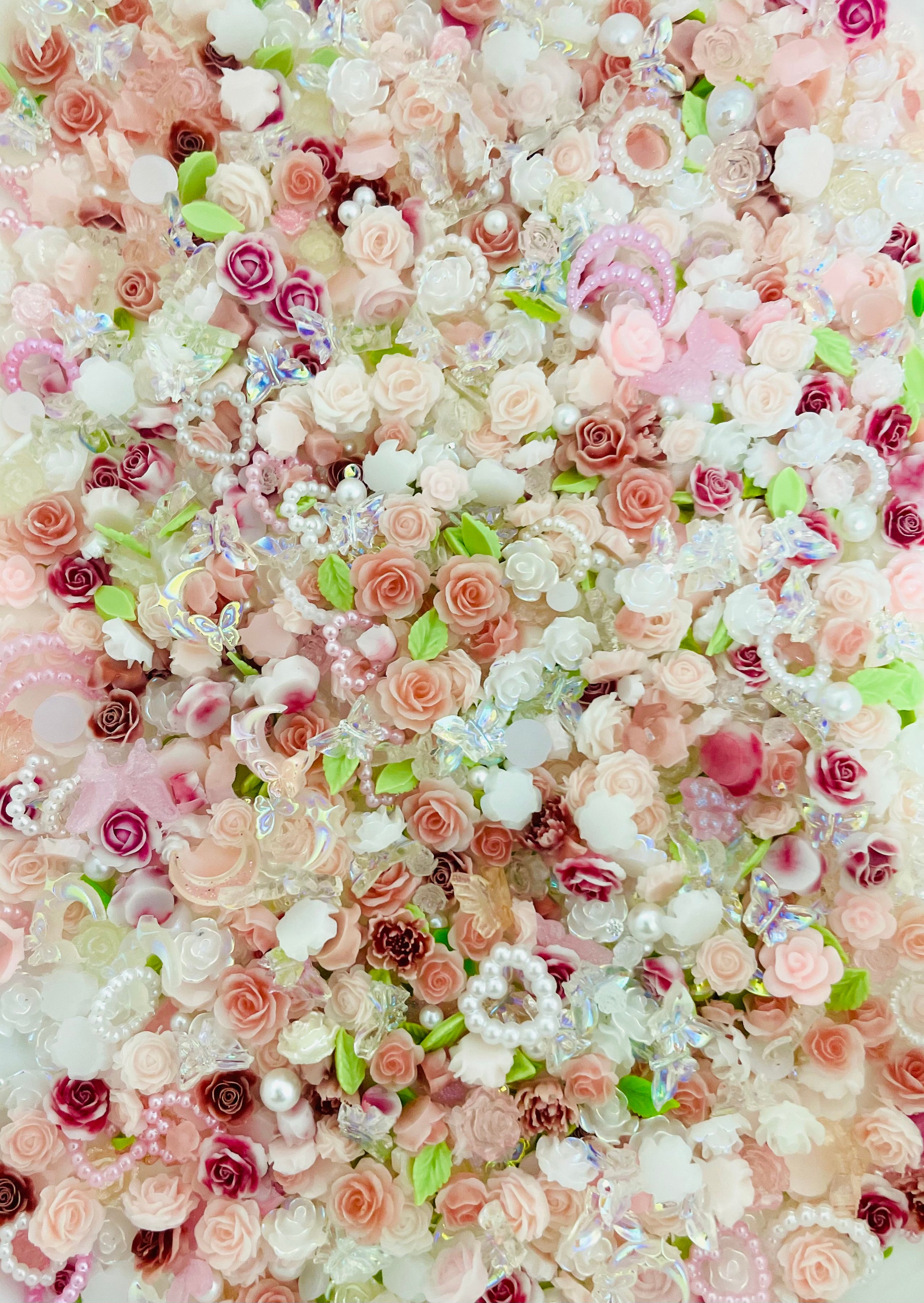 Brides big day nail charm mix