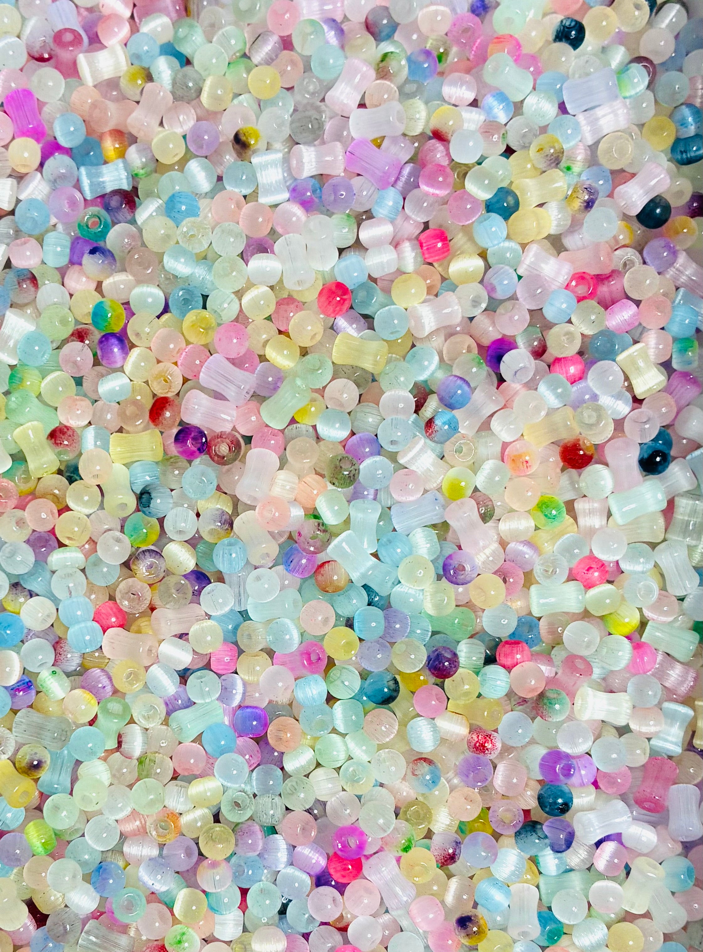 Cat Eye Seed Bead Mix