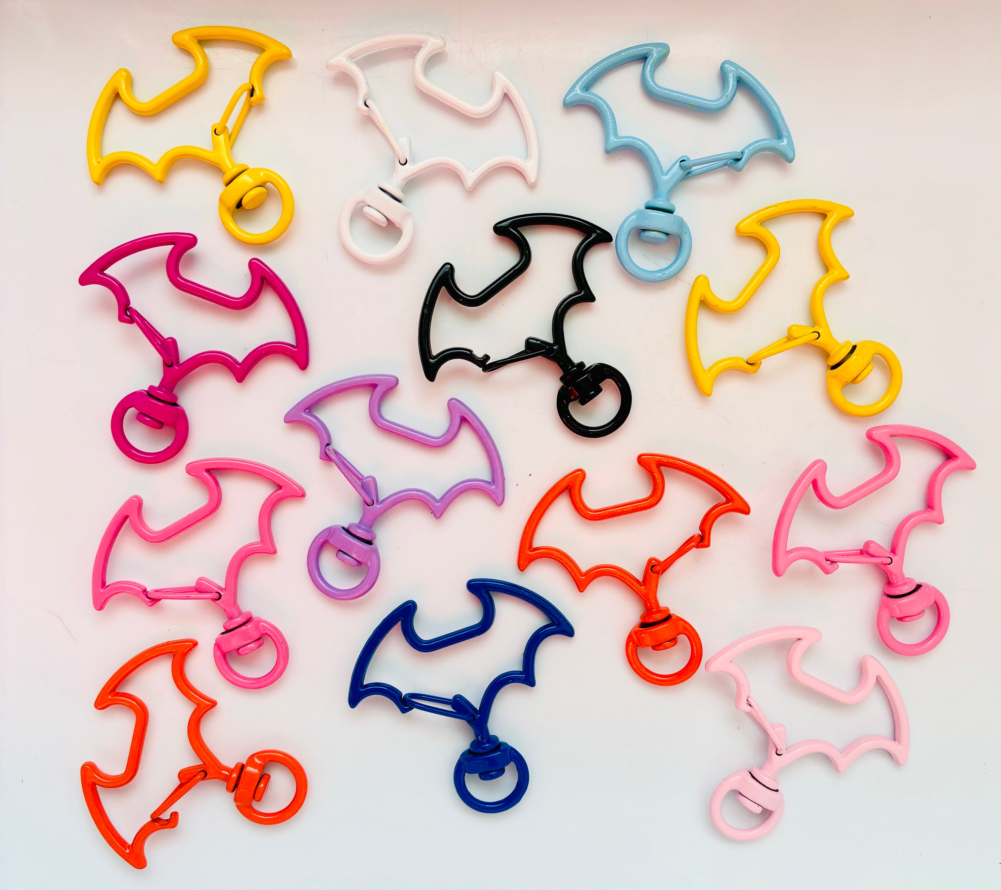 Halloween Bat Keychain Clasps