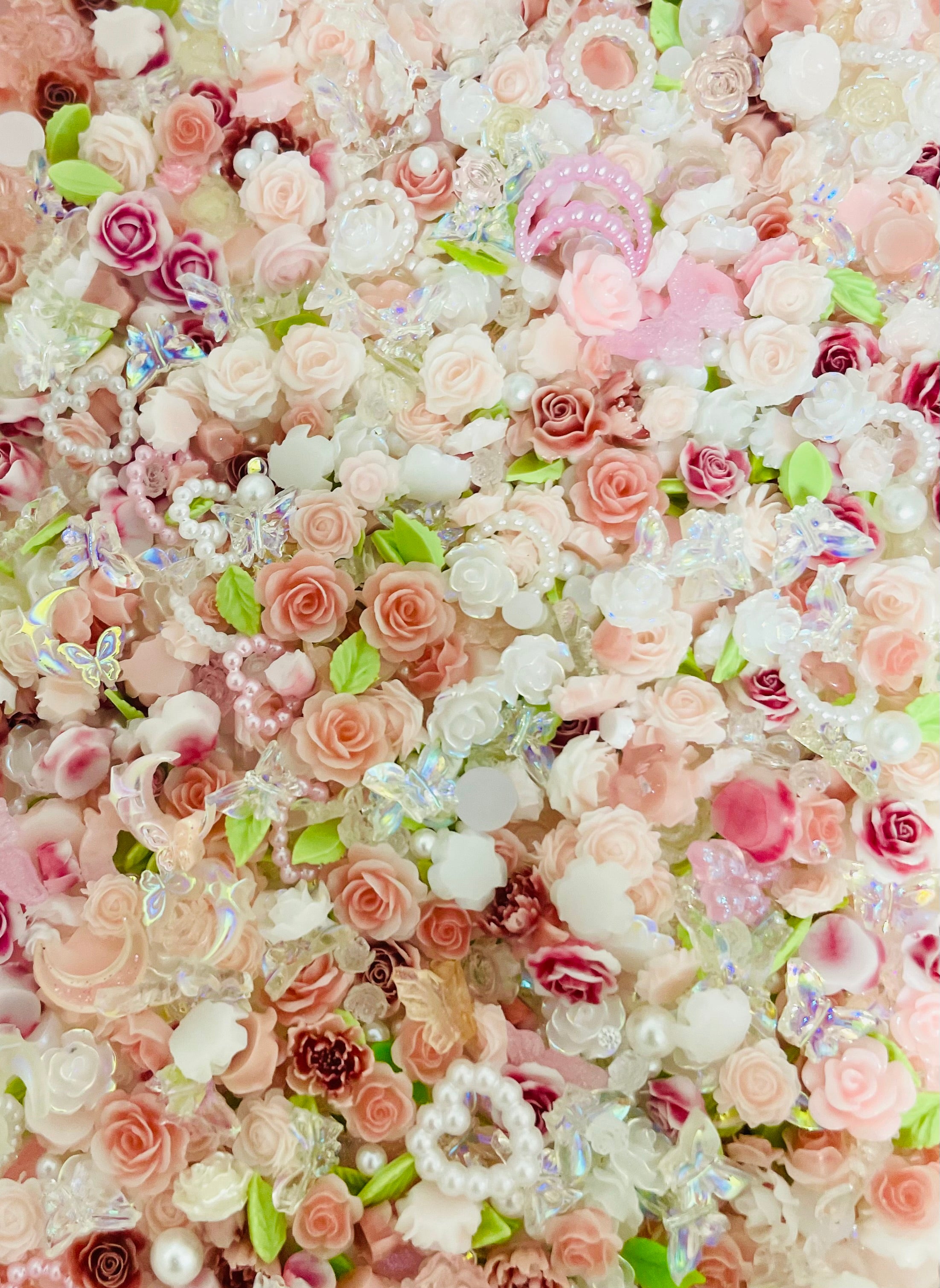 Brides big day nail charm mix
