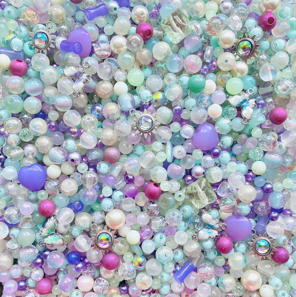 Cyan Serenity Bead Mix