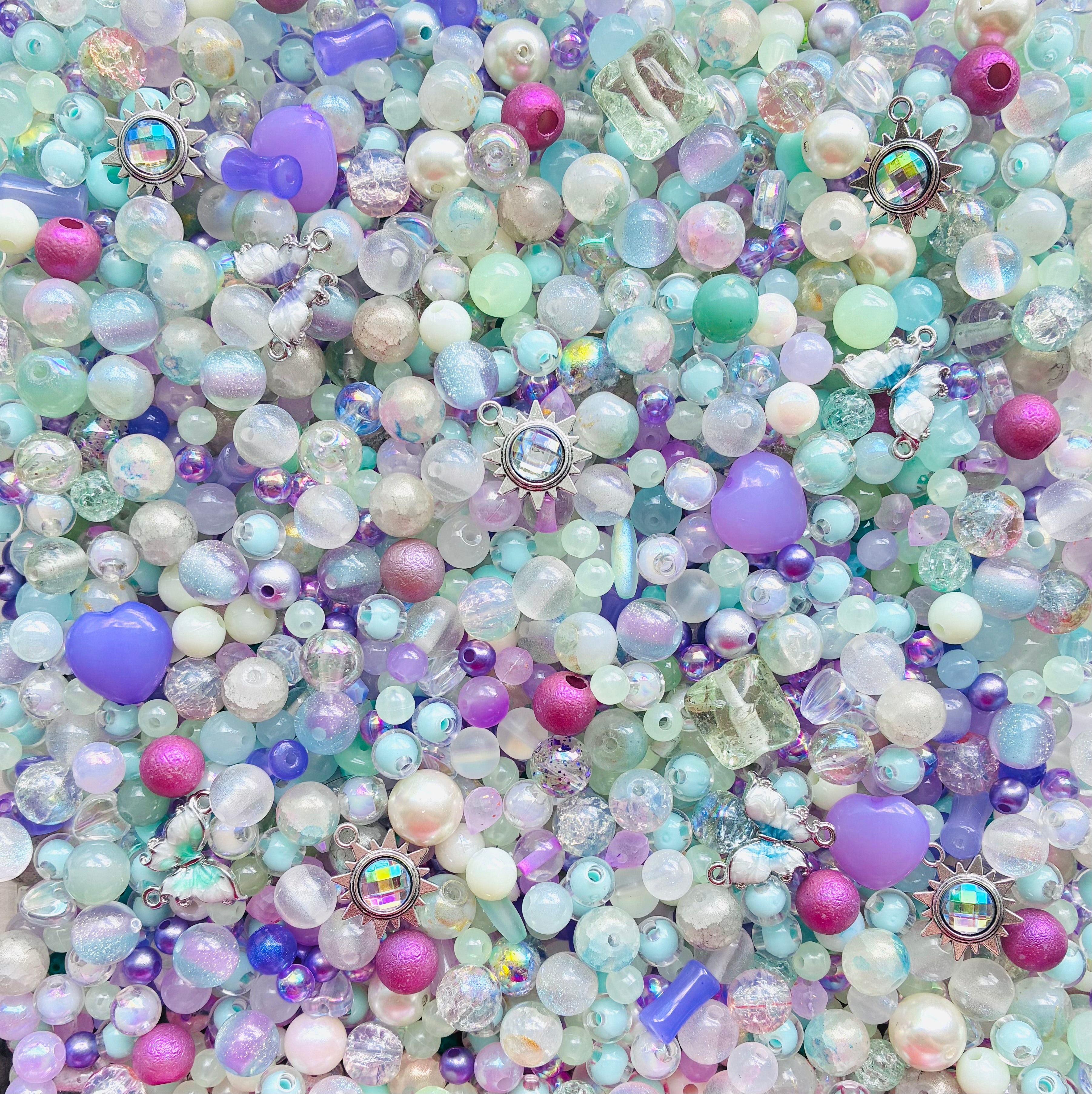 Cyan Serenity Bead Mix