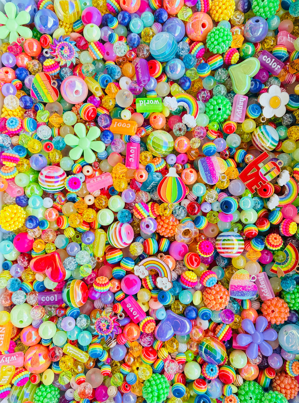 Rainbow Burst Bead Mix