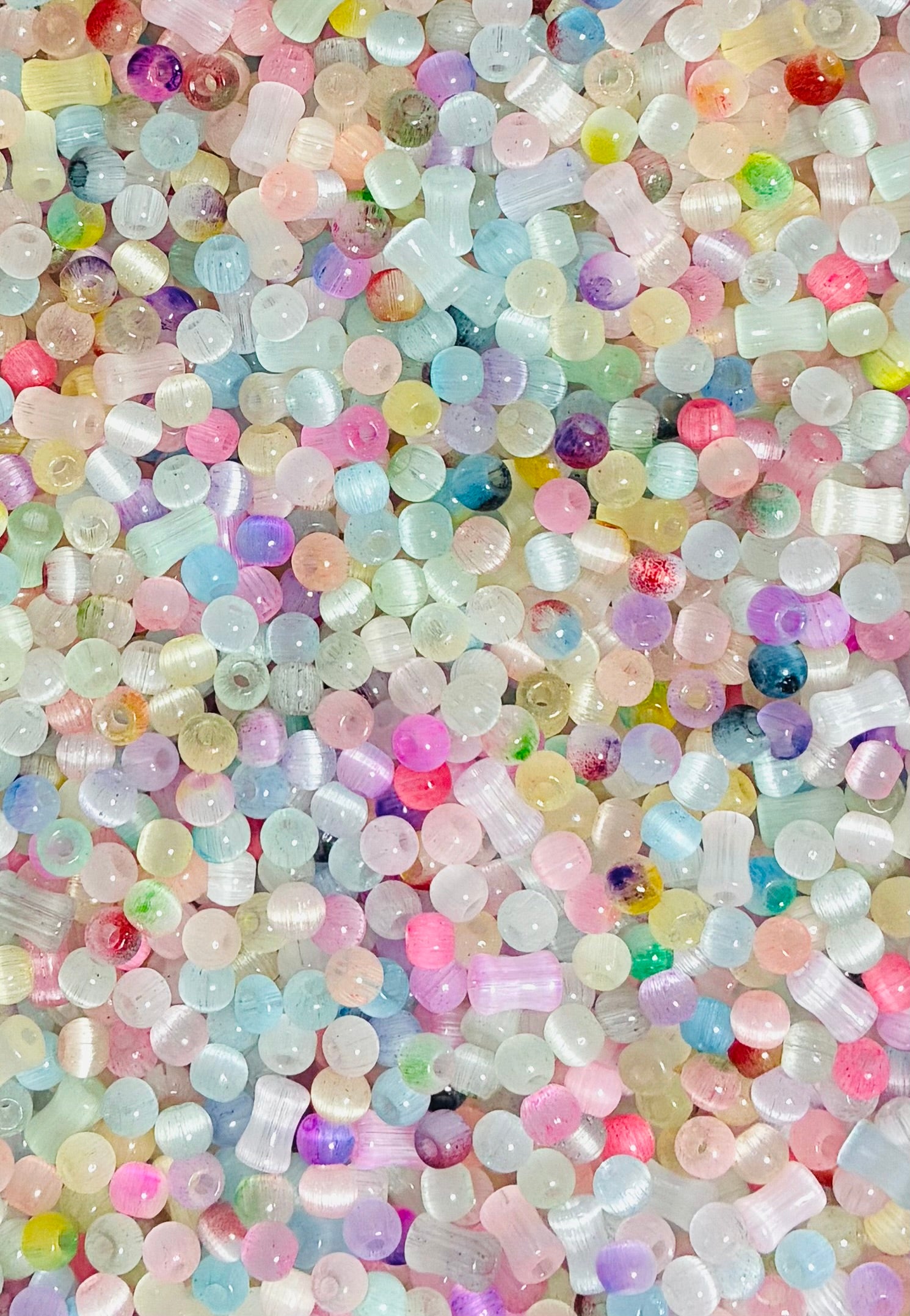 Cat Eye Seed Bead Mix
