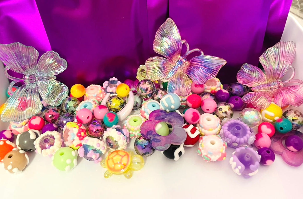 Acrylic Bead Blind Bag