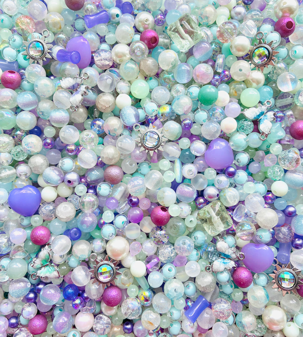 Cyan Serenity Bead Mix