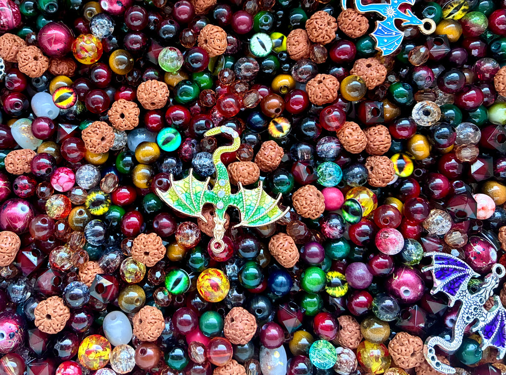 Dragon Rock Crystal Bead Mix