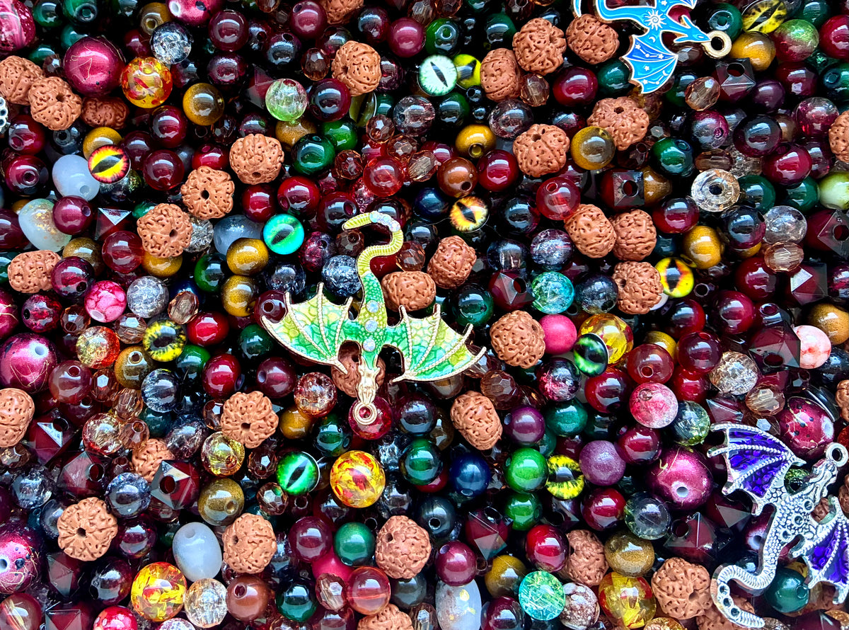Dragon Rock Crystal Bead Mix