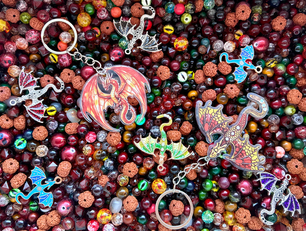 Dragon Rock Crystal Bead Mix