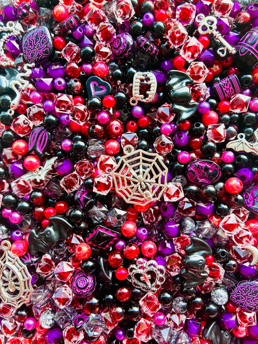 Vampire Bride Halloween Bead Mix