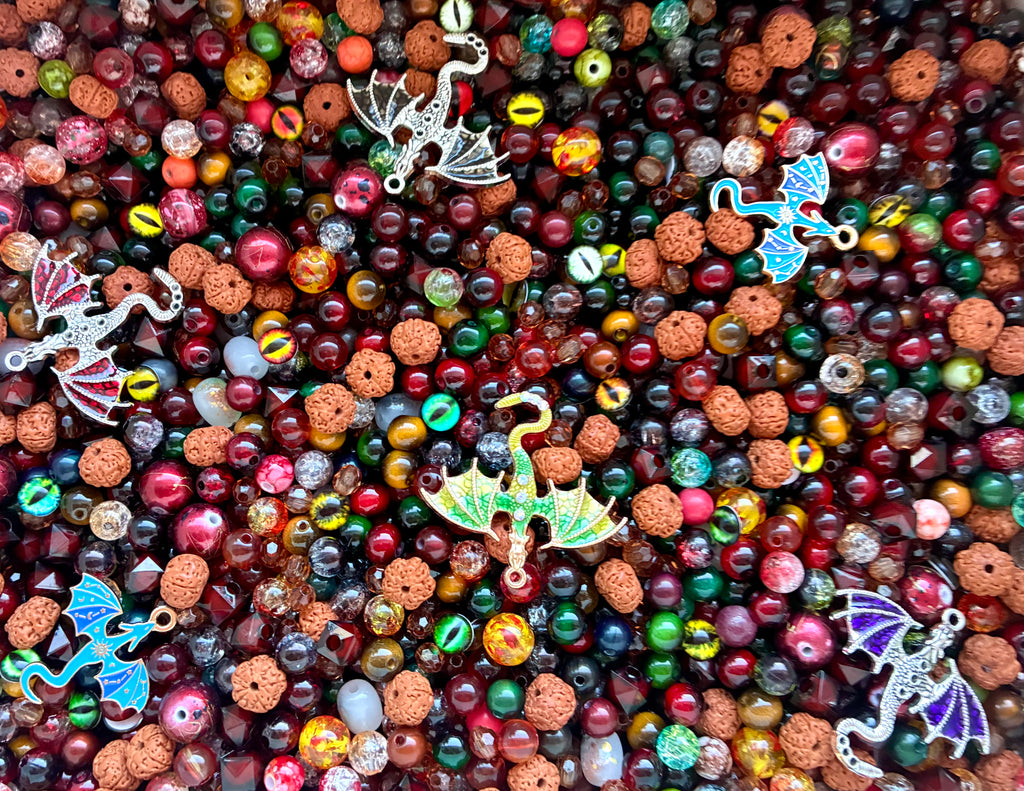 Dragon Rock Crystal Bead Mix