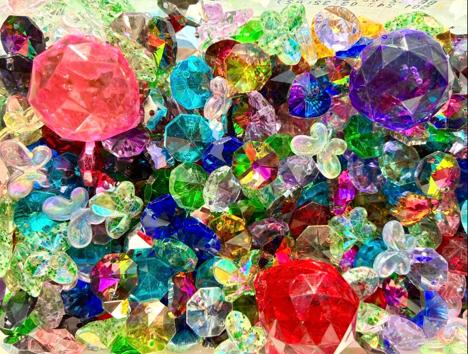 Rainbow Crystal Sun Catcher Mix