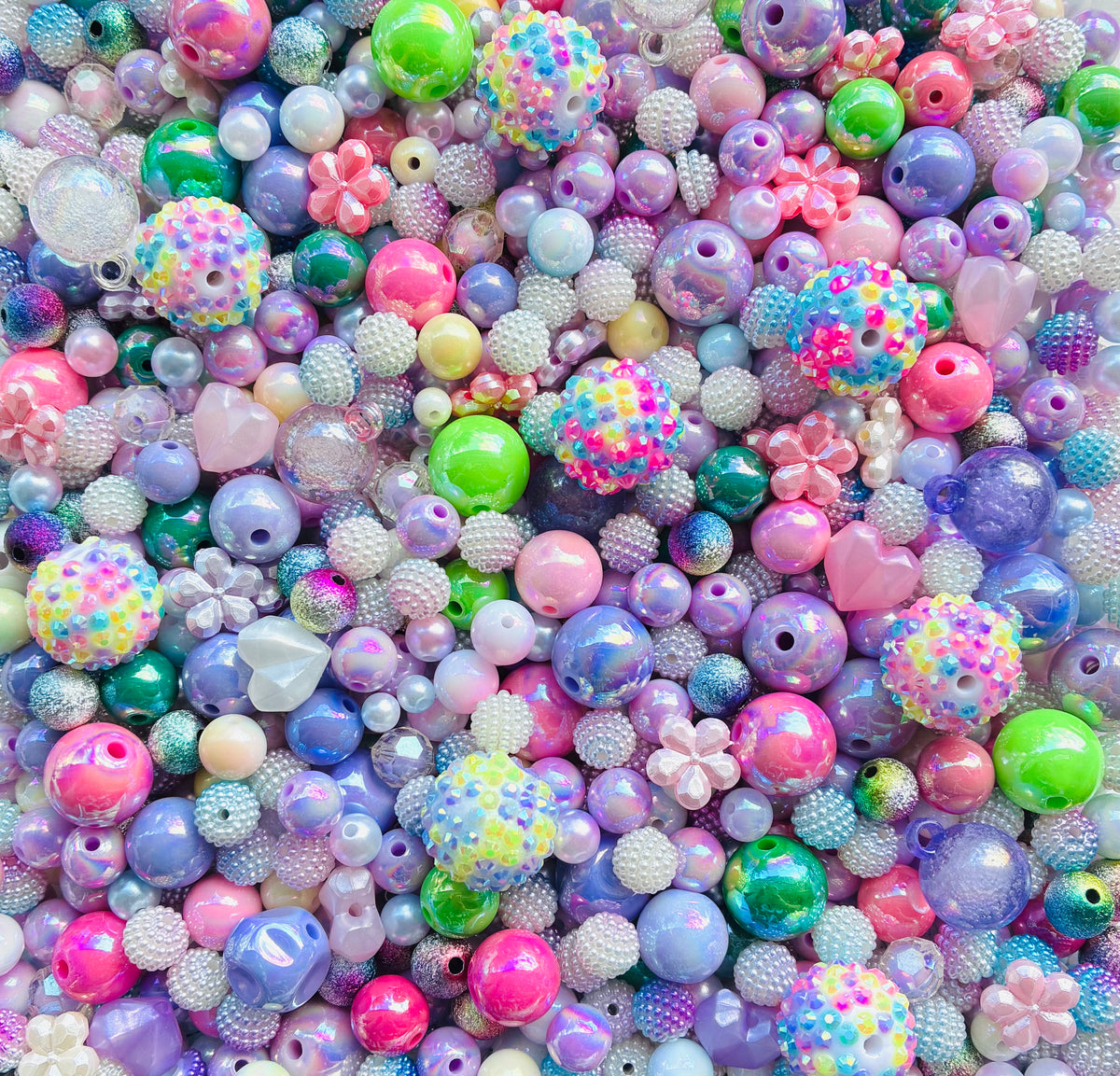 Rainbow Pop Bead Mix