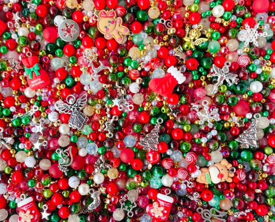 Christmas Stocking Bead Mix